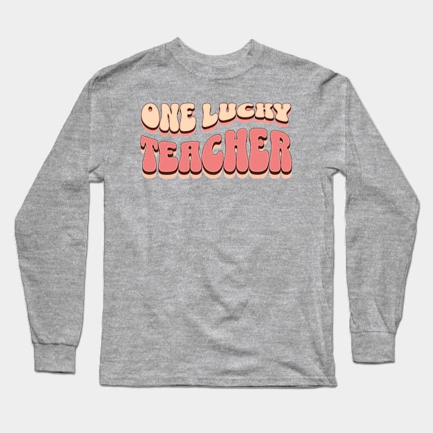 One lucky teacher Long Sleeve T-Shirt by Polynesian Vibes